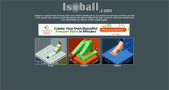 Desktop Screenshot of isoball.com